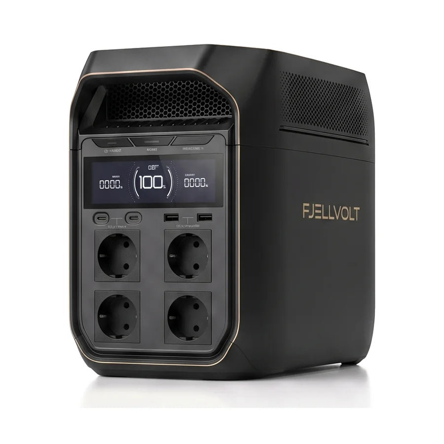 Fjellvolt Pro, bærbar strømstasjon 1 024 Wh