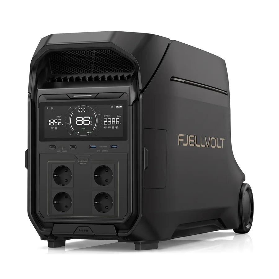 Fjellvolt Alpha, strømstasjon 4 096 Wh, utvidbar til 12 kWh